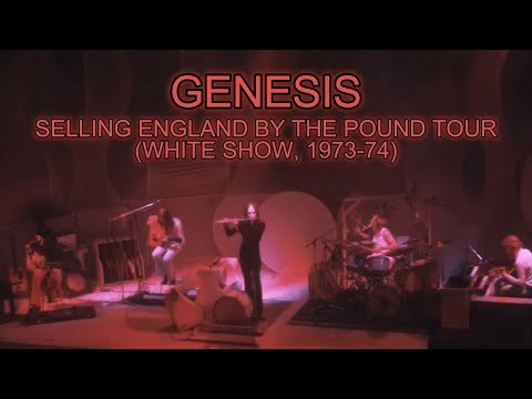 Genesis - Selling England by the Pound Tour (White Show) - Custom Footage