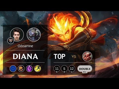 Diana Top vs Vladimir - EUW Challenger Patch 9.24