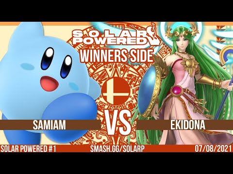 Solar Powered #1 - SSBU - SamIAm (Kirby) vs. Ekidona (Palutena)