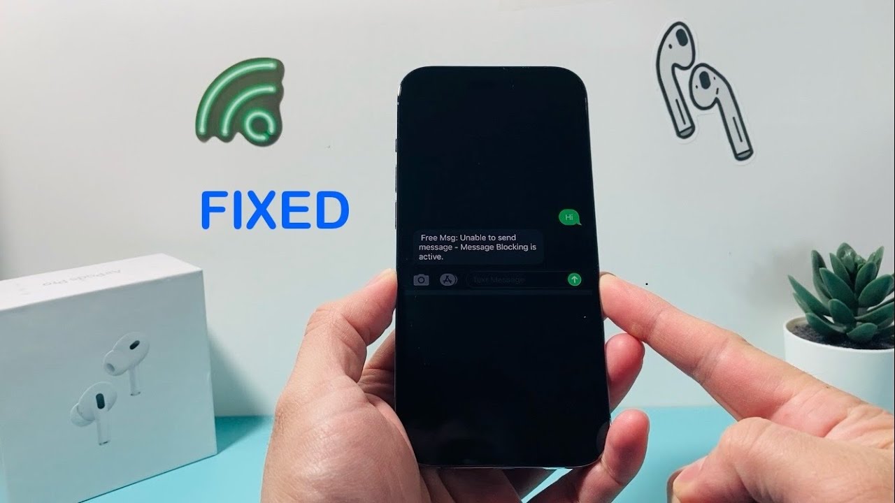 Message Blocking is Active on iPhone (FIXED)