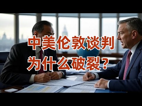 Video thumbnail for 中美伦敦谈判破裂内幕曝光