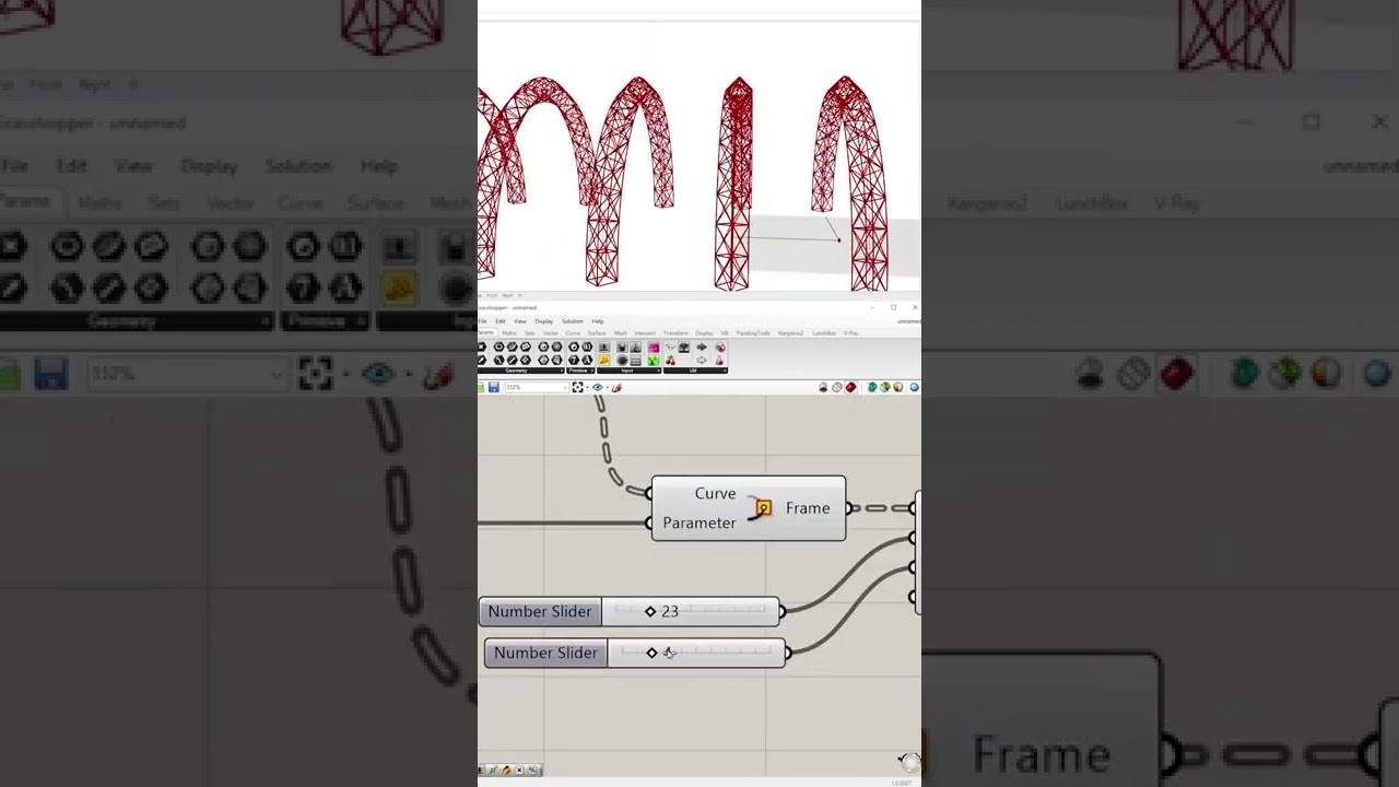 Grasshopper for Rhino Parametric Design Tutorial Lesson Architecture and #parametric #grasshopper