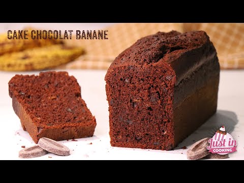 Recette de Cake Moelleux Chocolat Banane