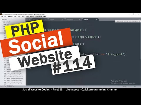 Social Website from scratch Part 8 Profile Page Top Bar | PHP | HTML | CSS | MYSQL Database