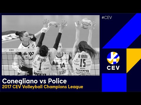 Imoco Volley CONEGLIANO vs Chemik POLICE FULL MATCH - 2017 #CLVolleyW Pool A
