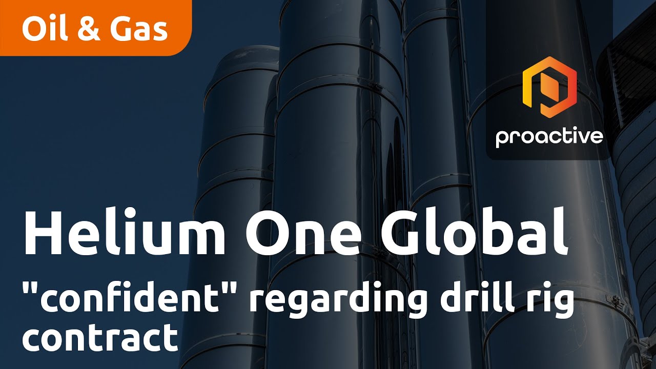 Helium One Global "confident" regarding drill rig contract
