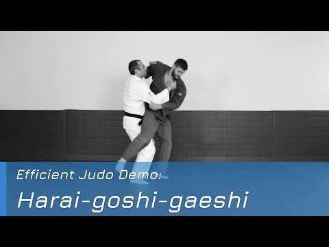 Harai-goshi-gaeshi - Demo — judo technique demonstration