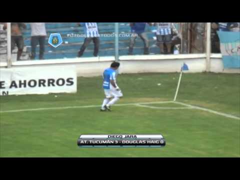 Los goles de Atlético Tucumán 3 - Douglas Haig 0. Torneo Primera B Nacional. Fútbol Para Todos