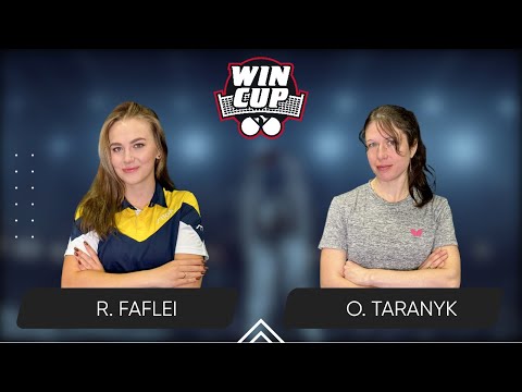 13:30 Romaniia Faflei - Olena Taranyk 28.02.2025 WINCUP Women Professional. Table 1