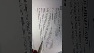 #disastermanagement #rehabilitation