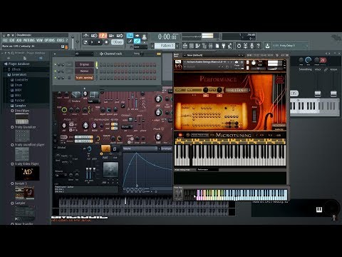 How to do Microtuning with Fruity Keyboard Controller in FL studio