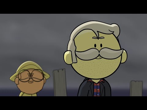 Two Grizzled Fishermen Compare Scar Stories - Animated