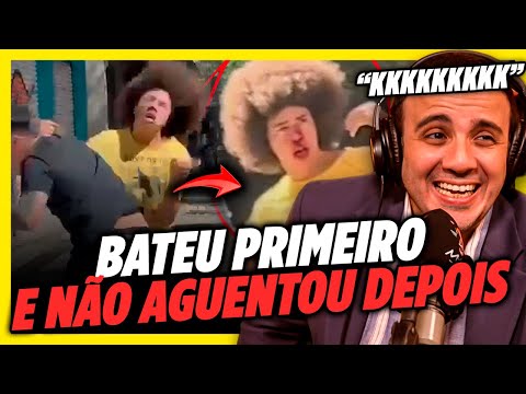 RENATO FREITAS (PT) INVOLVED IN STREET FIGHT IN CURITIBA | Footage from @MBLiveTV