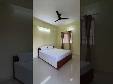 Video thumbnail for A503: Fully Furnished 1 BHK Flat for rent in Hennur | Kots Byrathi