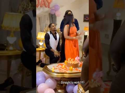 Clinton Joshua proposes to his new girlfriend awww 🥰 #clintonjoshua #nollywood #clintonjoshuamovies