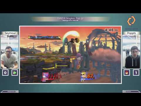 DIAD 2 [SM4SH] Singles Top 32 - SeymourButts vs Poppt1