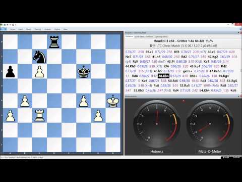 Houdini 3 x64 Vs. Critter 1.6a x64, LTC Chess Match Game 9