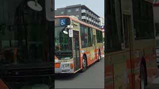 2026/8/2🟧江ノ電バス鎌倉営213(横浜200か4877/2PG-MP38FM)🚌上倉田交差点にて #shorts