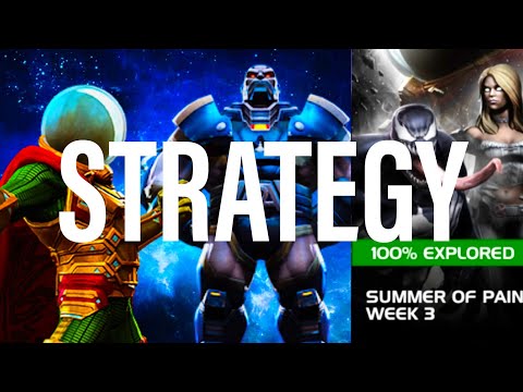 Summer Of Pain Week 3 Apocalypse Vs Mysterio Strategy Mcoc | Marvel Contest of Champions