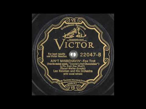 Ain't Misbehavin' - Leo Reisman and His Orchestra - 1929 - HQ Sound