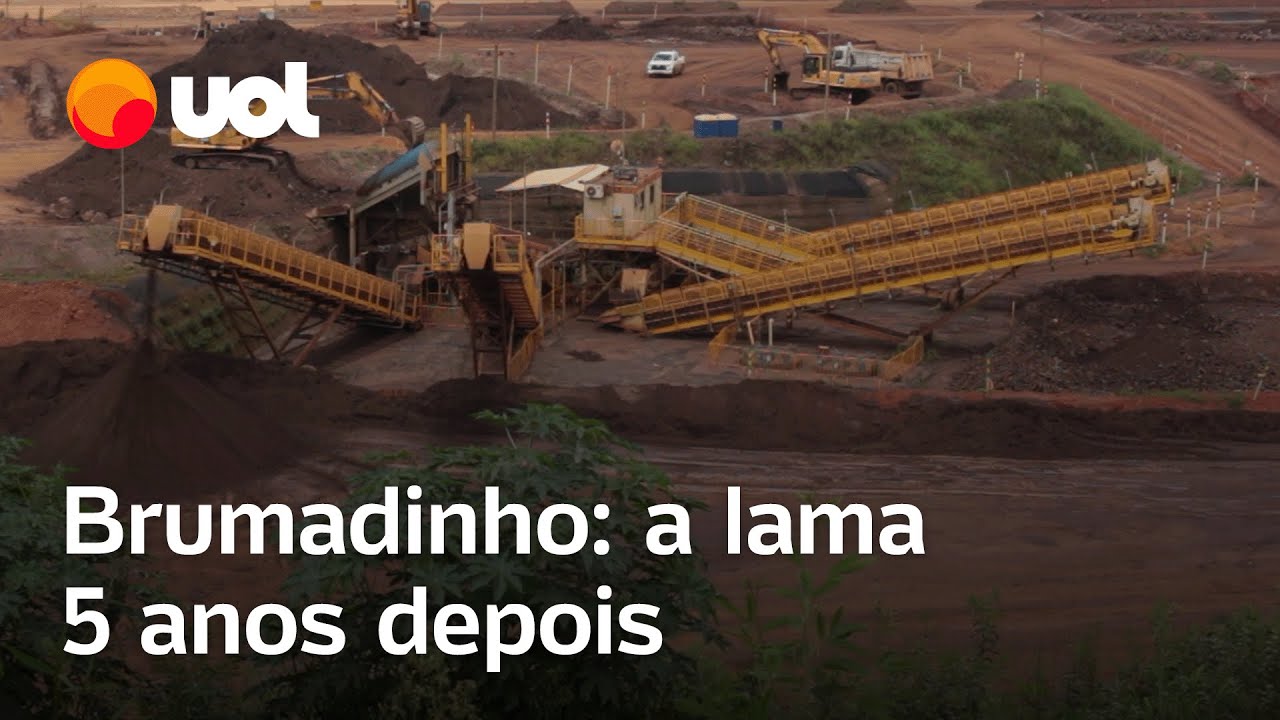 Brumadinho: vídeos mostram como está área atingida por vazamento da barragem da Vale após 5 anos