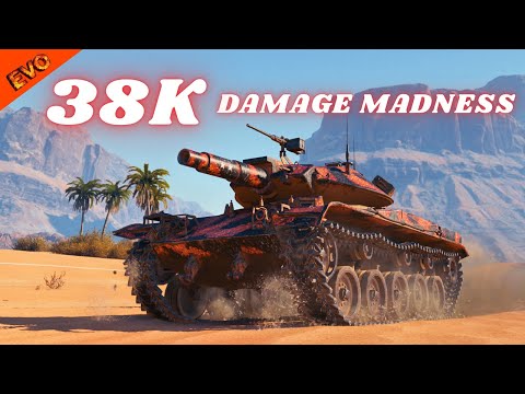 INSANE 38K Damage with T49 & XM551 Sheridan – Epic Light Tank Compilation | World of Tanks