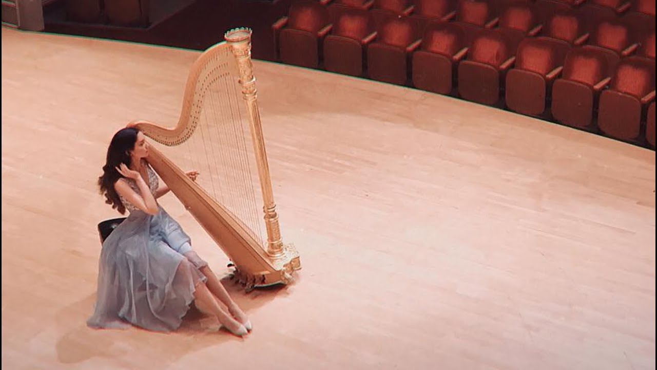 Promotional video thumbnail 2 for Beste Toparlak, Harpist