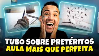 Aula de VERBOS: todos os tipos de PRETÉRITOS | Curso completo de PORTUGUÊS para concursos públicos