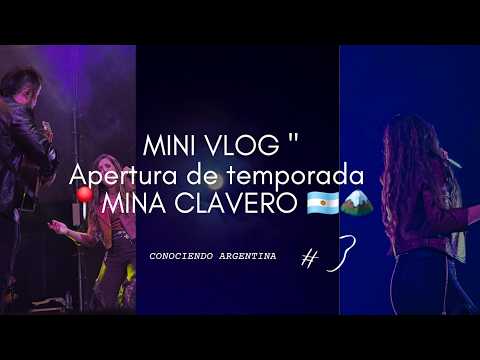 🌟UN DÍA CONMIGO COMO PRENSA 🎥✨ Apertura de Temporada en 📍⛰️Mina Clavero con ¡La Sole! 🇦🇷