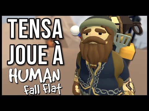 BLANCHE-DOZIT ET LES PIRES NAINS ! (Human Fall Flat - Best Of) ft. Molokax, JustDozit et D'Jey)