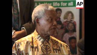 SOUTH AFRICA: SINN FEIN LEADER GERRY ADAMS VISIT