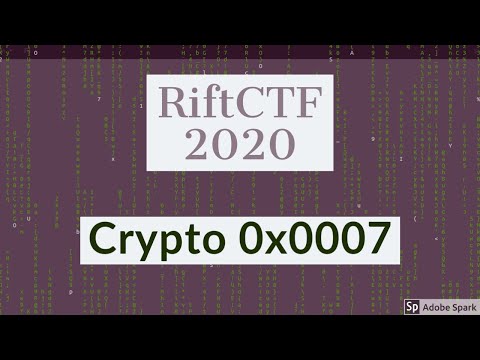 RiftCtf 2020 || Crypto 0x0007 || Fatal Kali
