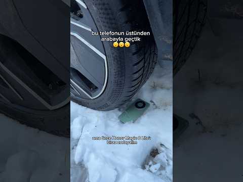 dayanıklılık testini geçti mi 🪨 Honor Magic 8 Lite! @honorturkiye @hepsiburada #techstars #reklam