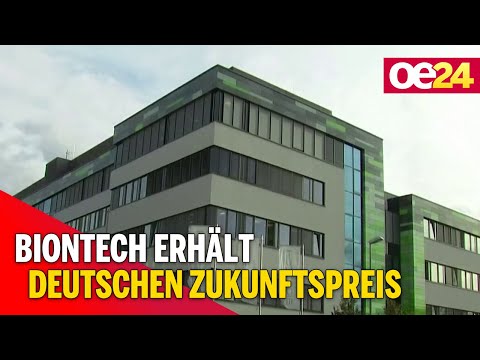Biontech erhält deutschen Zukunftspreis 2021