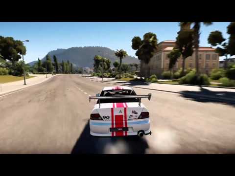 Forza horizon 2 drift gameplay Mitsubishi Lancer Evo VIII