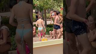 ☀️Magic Of The Aqua Park Fun Wave Pool -Sunny Day🏝️ #aquapark #waterslide #waterpark