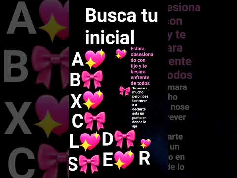 busca tu inicial
