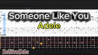 Someone Like You – Easy Fingerstyle Guitar Tutorial + TABs (Adele) | Kadifem Tabs
