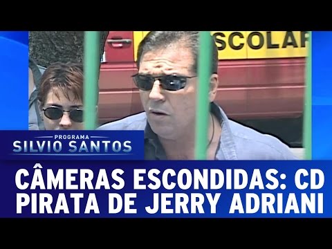 Câmera Escondida (16/10/16) - CD pirata de Jerry Adriani
