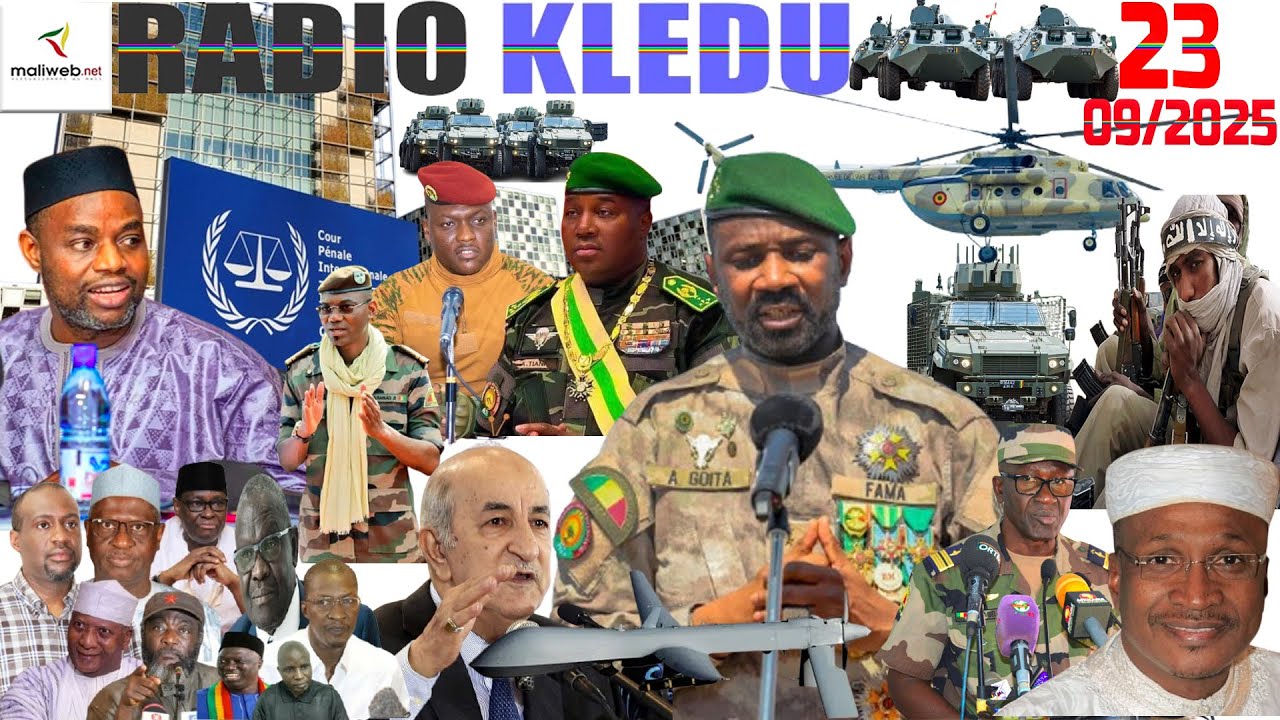 La Revue de Presse de la RADIO KLEDU du 23 Septembre 2025