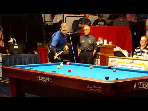 Jayson Shaw jump draw at 2015 US Open 9ball