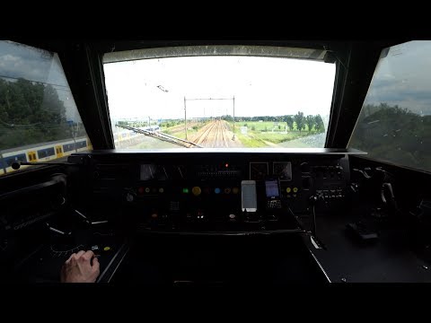 Train Driver's POV Hoofddorp Opstel - Schiphol - Amersfoort Schothorst ICM 2017