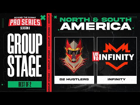D2 Hustlers vs Infinity Game 2 - BTS Pro Series 8 AM: Group Stage w/ rkryptic & neph