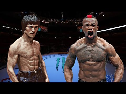 BRUCE LEE VS MARC DIAKIESE 😱🔥*WARZONE*(EA SPORTS UFC 4) UFC KNOCKOUTS | BRUCE LEE FIGHT | UFC 2023