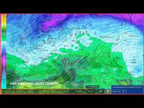 23-31 January & 1-3 February 2026 Europe, Russia, Siberian, Caucasus region potential winter storm