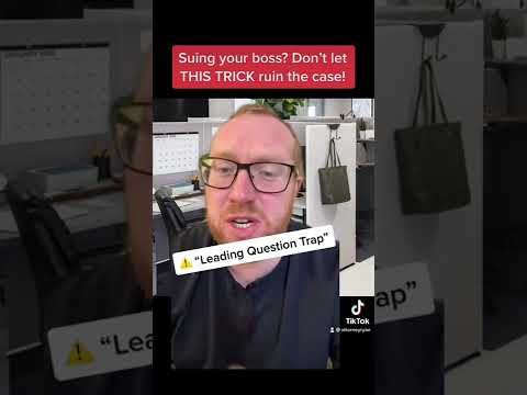 Suing your boss? Watch out for this trick!
