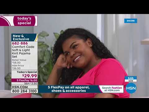 HSN | Comfort Code by Cuddl Duds Premiere 04.16.2020 - 02 AM