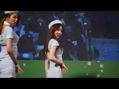 140724 AOA - 짧은 치마 (민아 직캠) @ SBS FM케이윌의 영스트리트 By Mr.ddoong