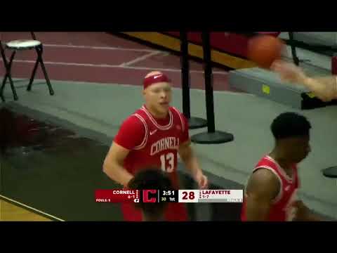 HIGHLIGHTS: Cornell Men's Basketball at Lafayette - 12/2/2023