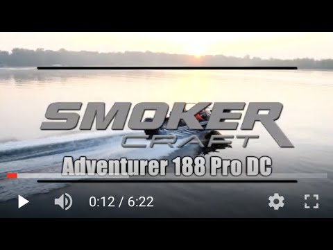 2022 Smoker Craft Adventurer 188 Pro DC in Madera, California - Video 2